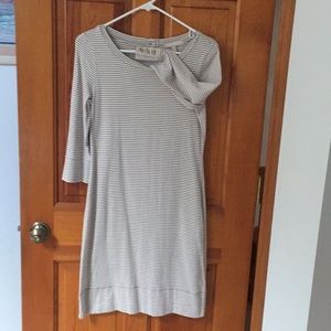 Banana Republic dress w/ gold tone button accents